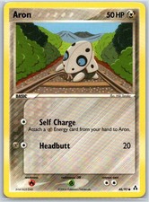 Aron EX Legend Maker 48/92 LP-NM Pokémon Card on eBay