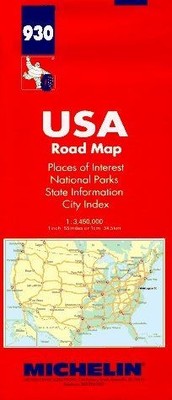 United States of America Road Map von Michelin Tr... | Buch | Zustand akzeptabel