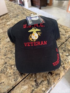 U.S.M.C. Veteran Ball Cap New With Tags