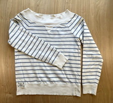 vintage STRIPED boat neck SAILOR style LAUREN JEANS CO. MED beachy