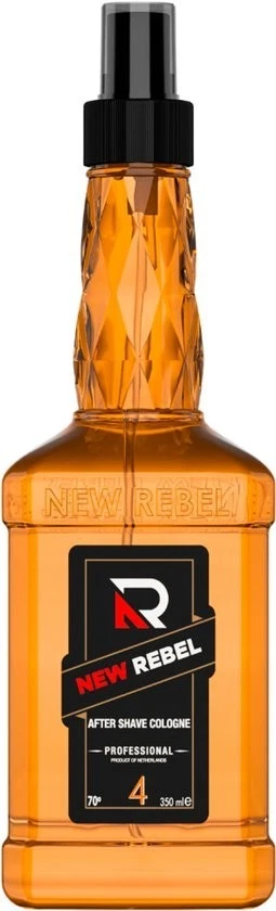 NEW REBEL After Shave Cologne 4 350 ml – Erfrischender Duft & Hautpflege für Herren