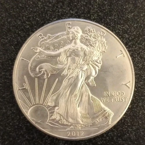2012 American Silver Eagle 1 Troy Oz .999 Fine Silver