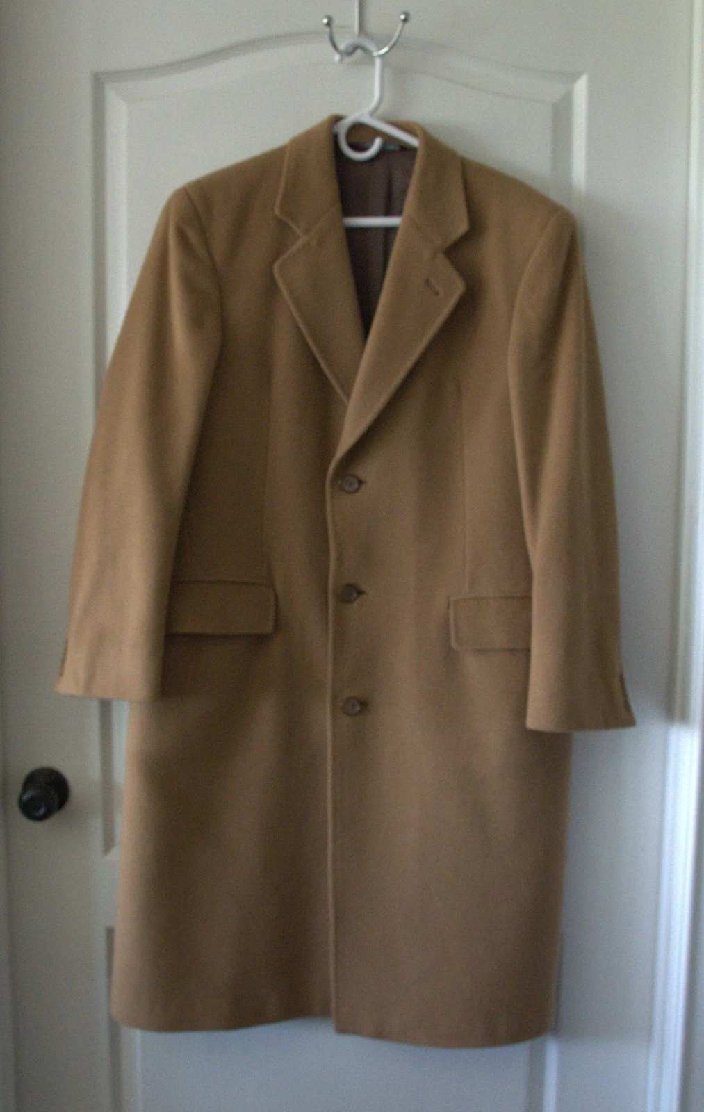 Vintage Tom Wade Wool Trench Coat Jacket Men's size 42R