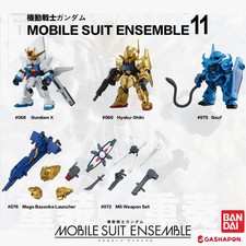 Bandai Mobile Suit Ensemble 11 Gundam Capsule Toy  Complete set of 5 kinds  