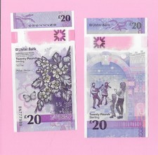 NORTHERN IRELAND - Ulster Bank 20 pounds 2021 - VF