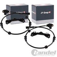 2X JP Group ABS-SENSOR Raddrehzal Vorne Beidseitig Passend FüR Opel Vectra