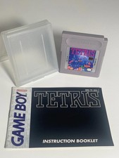 Tetris Nintendo Gameboy Authentic w Manual & Case Excellent Mint Tested