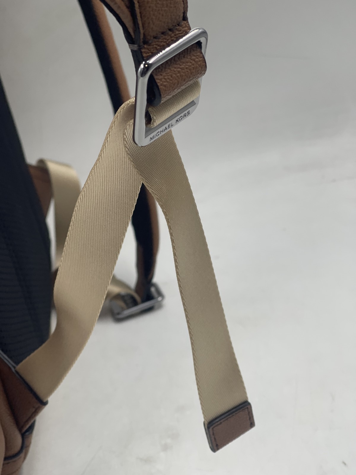 Michael Kors Men's Cooper Embellished City Backpack Pop Orange Signature Logo thumbnail 6