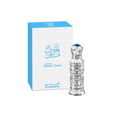 Al Haramain Unisex Musk Clean Perfume Oil 0.4 oz Fragrances 6291100130061