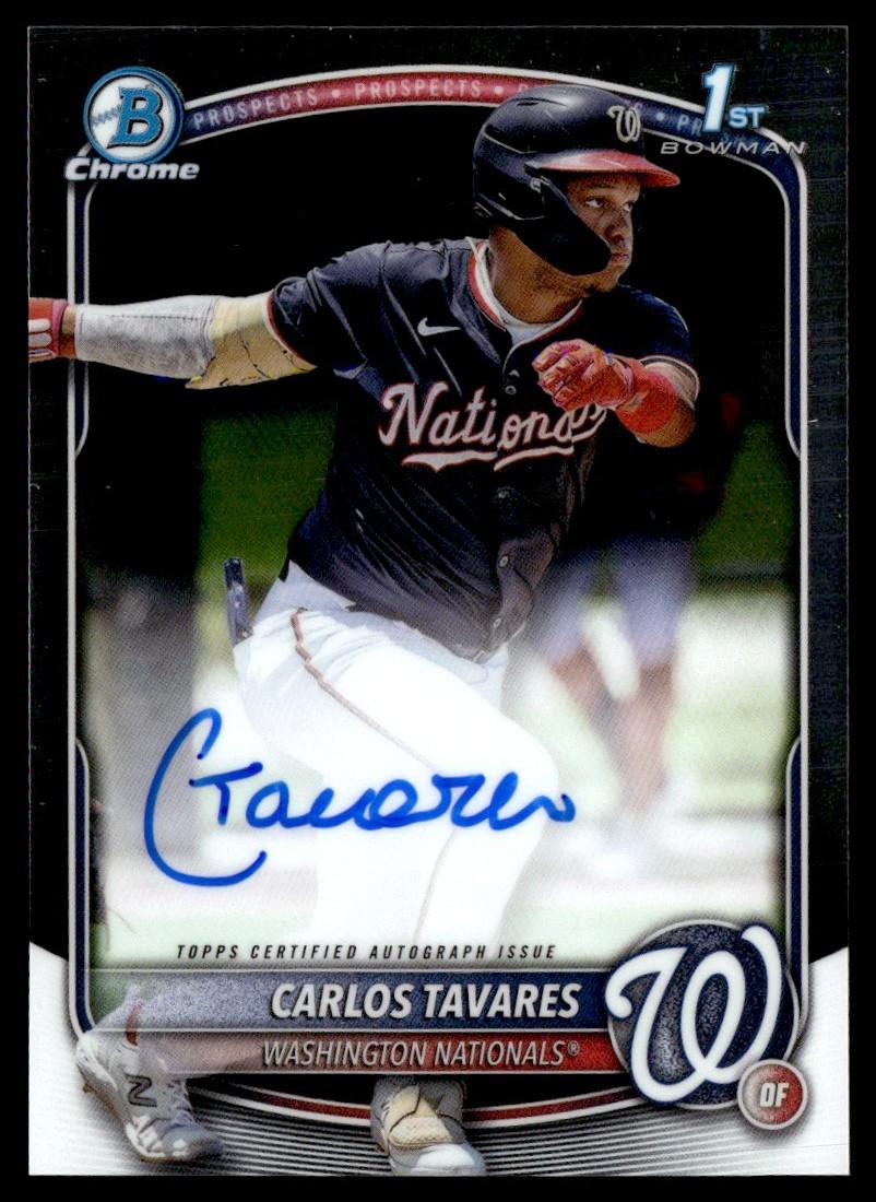 2025 Bowman Chrome 1st Auto Carlos Tavares #CPA-CT