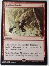 Sudden Demise - The List - Magic the Gathering MTG Nice!