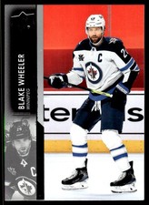 2021-22 Upper Deck Blake Wheeler Winnipeg Jets #198 12253