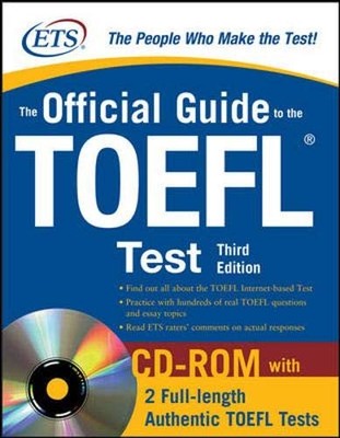 THE OFFICIAL GUIDE TO THE TOEFL IBT WITH -ROM, THIRD By Educational Testing VG