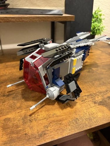 LEGO Coruscant Police Gunship 75046 Build Only - No Stickers - No Figures