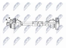 Genuine NTY Drive Shaft NPW-AU-042 for Audi Skoda VW