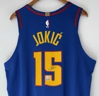 Nikola Jokic Signed Denver Nuggets Nike ADV NBA Authentic Auto Jersey USASM BAS