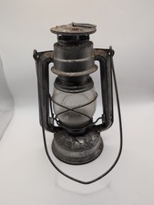 Vintage Meva 863 Oil Lamp Made Czechoslovakia Paraffin Hurricane 24cm Tall Prop