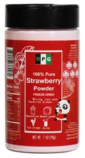 Freeze Dried Strawberry Powder 7 Oz, Pure Strawberries Fruit Powder for Food Fla
