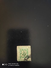 Altdeutschland Hamburg 1864 2,5 gestempelt