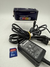 Sony Handycam Digital Camcorder DCR-SX44 W/ SD Card  Charger Tested
