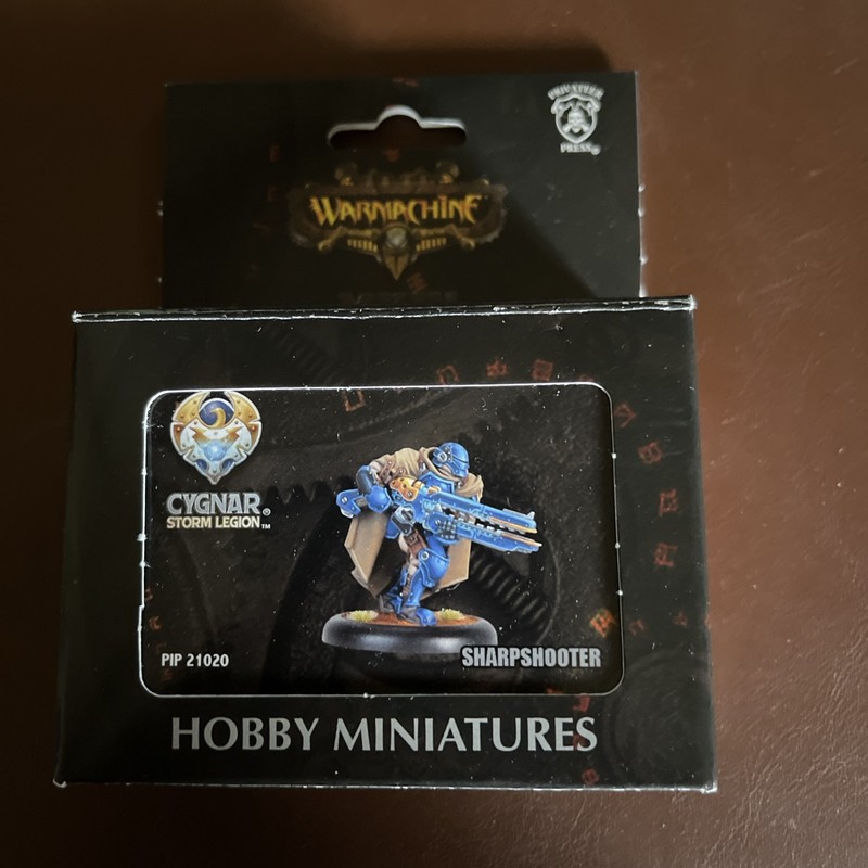Warmachine Cygnar Storm Legion Sharpshooter NIB