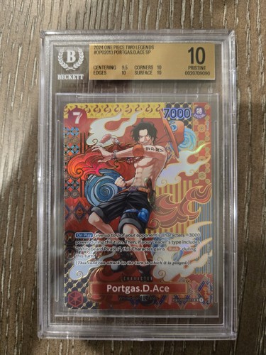 Portgas.D.Ace (SP Card) graded BGS 10 for sale on eBay