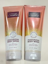 2x Bath  Body Works A Thousand Wishes Moisturizing Body Wash 10 fl oz