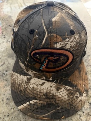 New Era Arizona Diamondback Black Realtree Hat 7 3/8