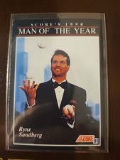 1991 Score - Ryne Sandberg #815 Chicago Cubs legend  566