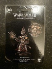 Iron Warriors Warsmith Warhammer World UK EXCLUSIVE Horus Heresy Forgeworld BNIB
