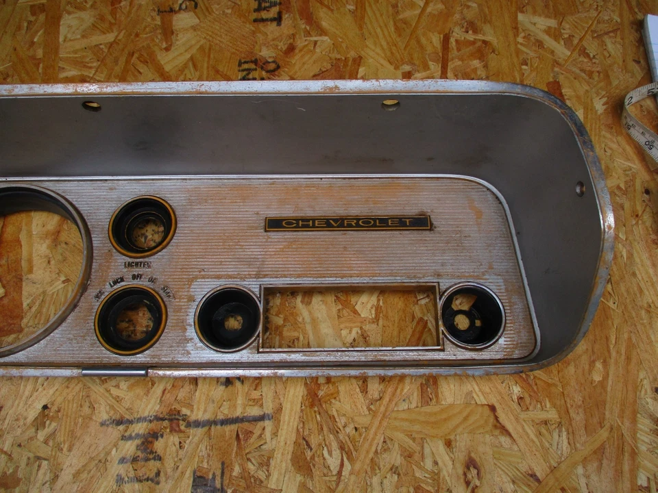 1964 1965 64 65 Chevelle Malibu SS El camino tablero bisel OEM GM BONITO Foto 2 de 4