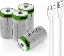 Rechargeable CR2 Lithium ion Battery, High Capacity 3.7V 300mAh Rechargeable