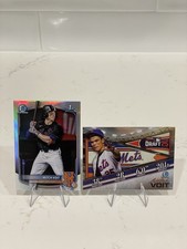 2025 Bowman Draft Mitch Voit 1st Bowman Chrome Refractor & Draft Night