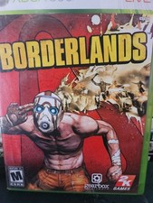 Borderlands Microsoft Xbox 360, 2009, Original Case Manual