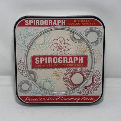 Spirograph 50th Anniversary Collector Set with Die Cast Wheels and Tin