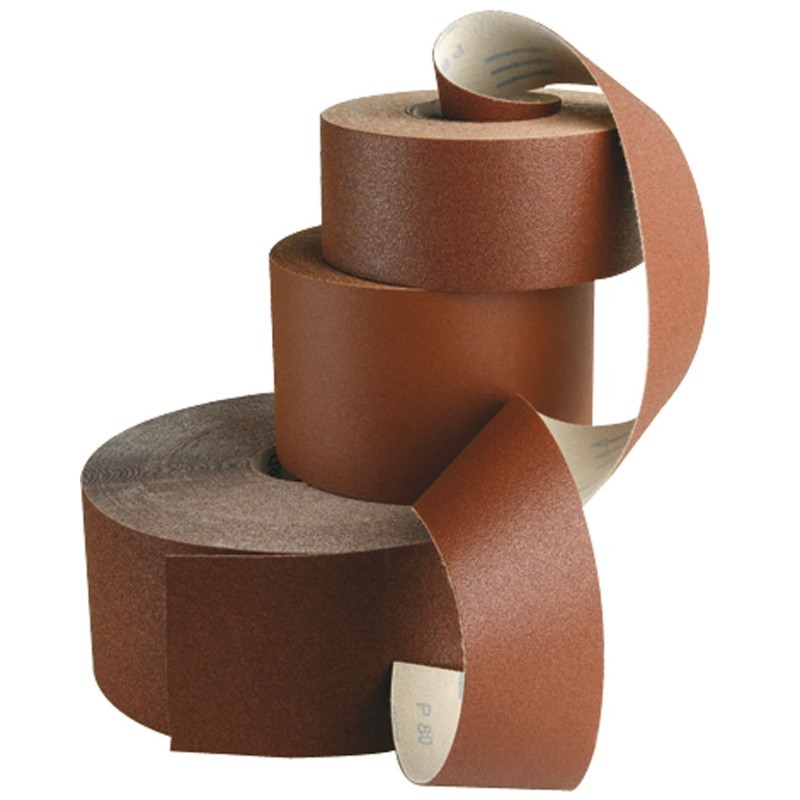 Rotolo Carta Resinata con Spugna Grana 120 - 25 Metri per Finitura Professionale