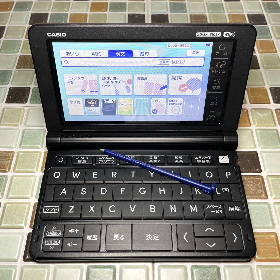CASIO EX-word XD-SX4910 Electronic Dictionary Japan | eBay