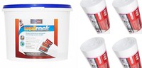 4 X Erfurt Mav 4mm Insulated Thick Lining Paper 10m Roll + 10kg Adhesive Bulk 4 X Erfurt Mav 4mm Insulated Thick Lining Paper 10m Roll + 10kg Adhesive Bulk