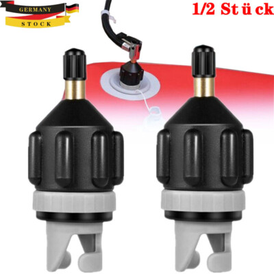 1/2 Sup Pump Adapter Schlauchboot Pumpenadapter Luftventil Paddle für Kanu Kajak