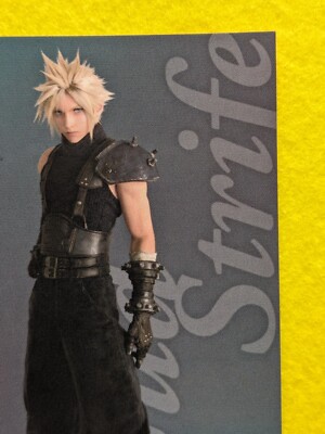 FINAL FANTASY 7 CLOUD STRIFE SQUARE ENIX 1-019 TETSUYA NOMURA