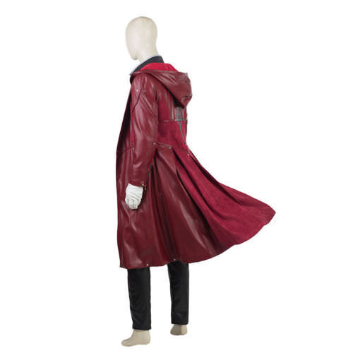 HZYM Fullmetal Alchemist Edward Elric's Cosplay Kostüm Ledermantel Trenchcoat - Bild 4 von 14