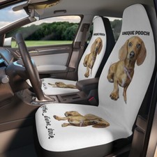 Car Seat Covers Dachshund Doxie Unique Pooch Dog Gift