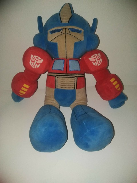 optimus prime plush toy