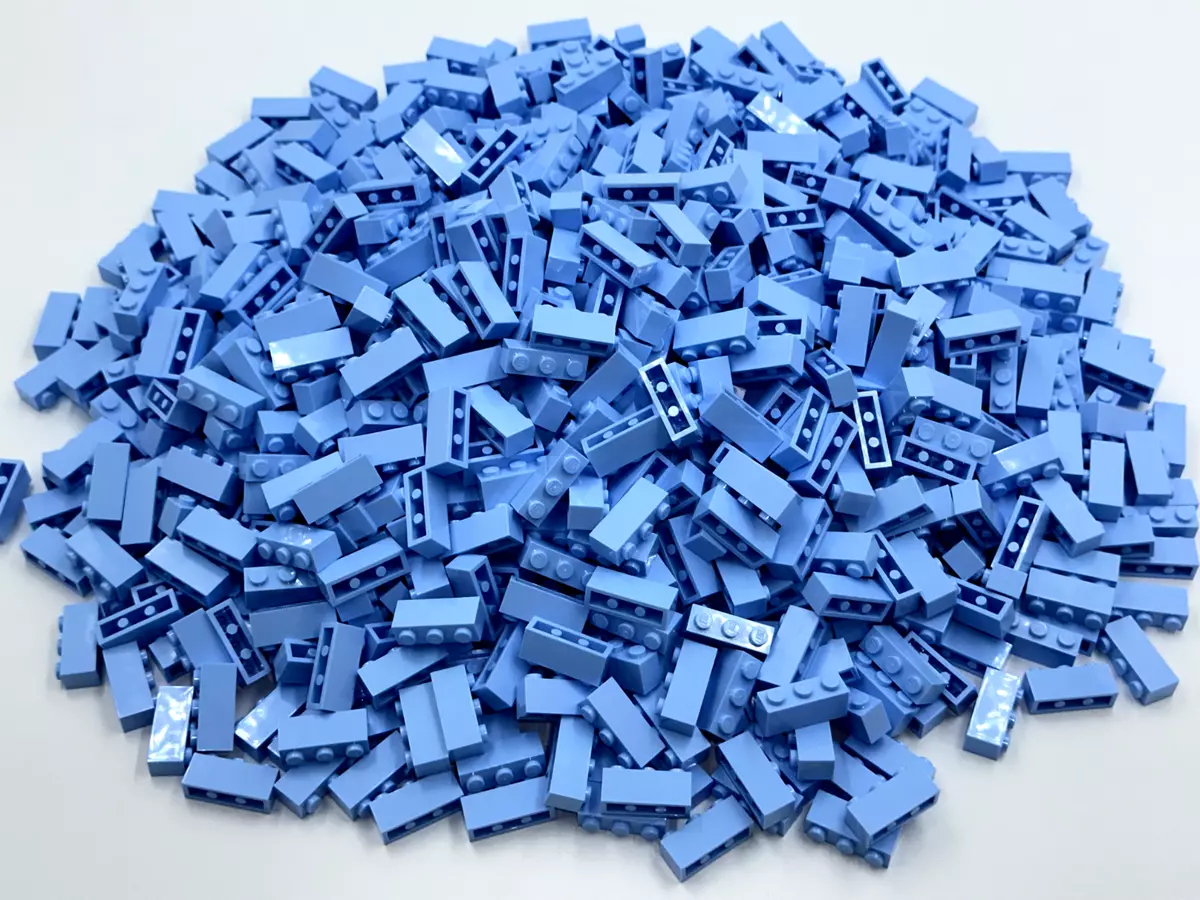 Bright blue online lego bricks