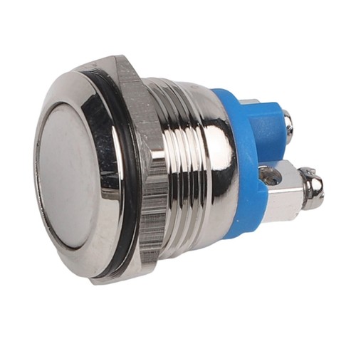 16mm Wasserdicht Drucktaster Moment Ein Aus Schalter 12V Messing - Bild 8 von 12