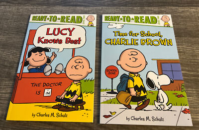 Time for School, Charlie Brown: Ready to Read Level 2 [Peanuts] Lucy Knows Best