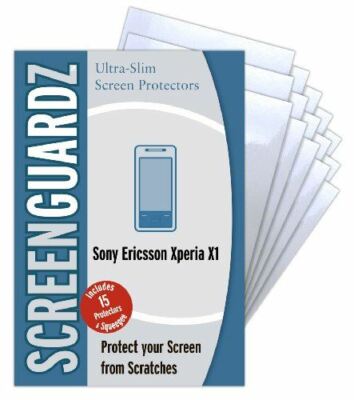 ScreenGuardz Ultra-Slim Screen Protector Film for Sony Ericsson Xperia X1