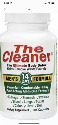 2  Century Systems The Cleaner 14-Day Men's Formula 2 Pack 208 Capsules