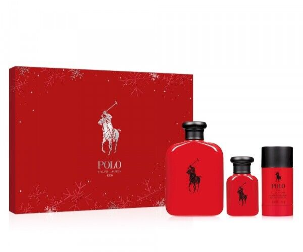 Ralph Lauren Polo Red 3pc EDT Spray EDT Spray