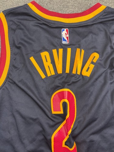 Adidas Kyrie Irving Adult Swingman Jersey Cleveland CAVS Men’s M Blue Stitched - Picture 6 of 6